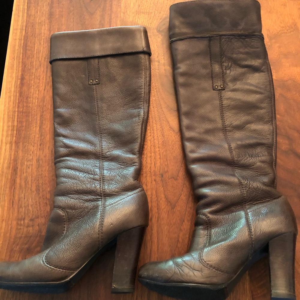 Miss Sixty High Leather boots euro 39 US 8.5